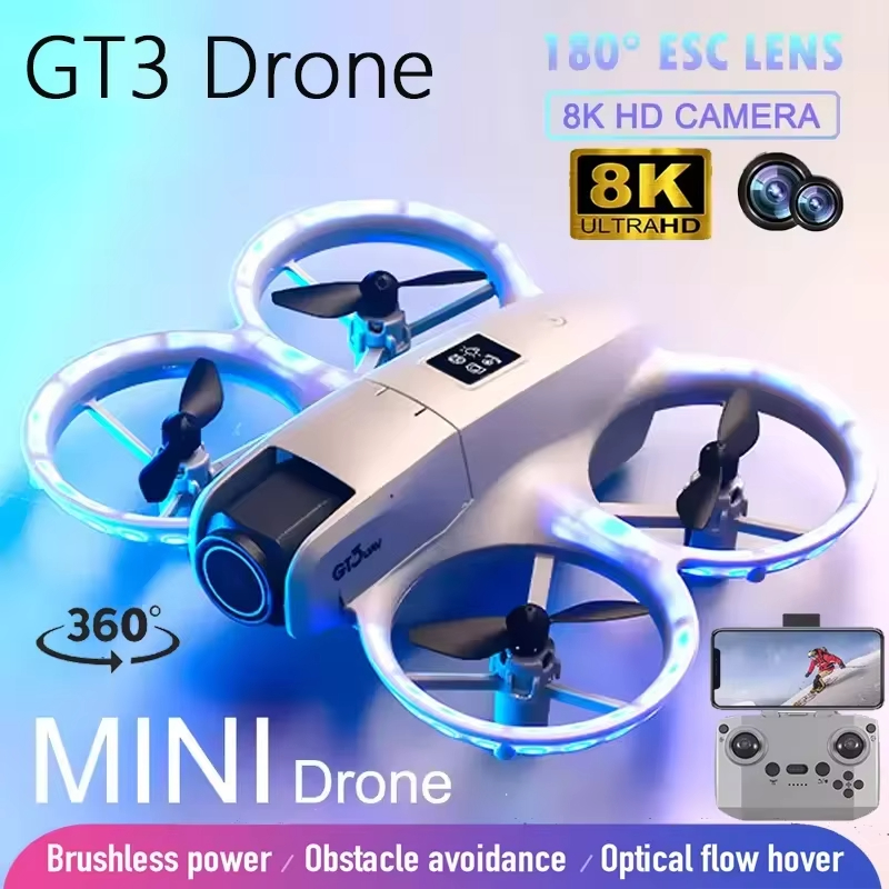 Drone Thermal Imaging - NEW GT3 Mini Drone 8K HD