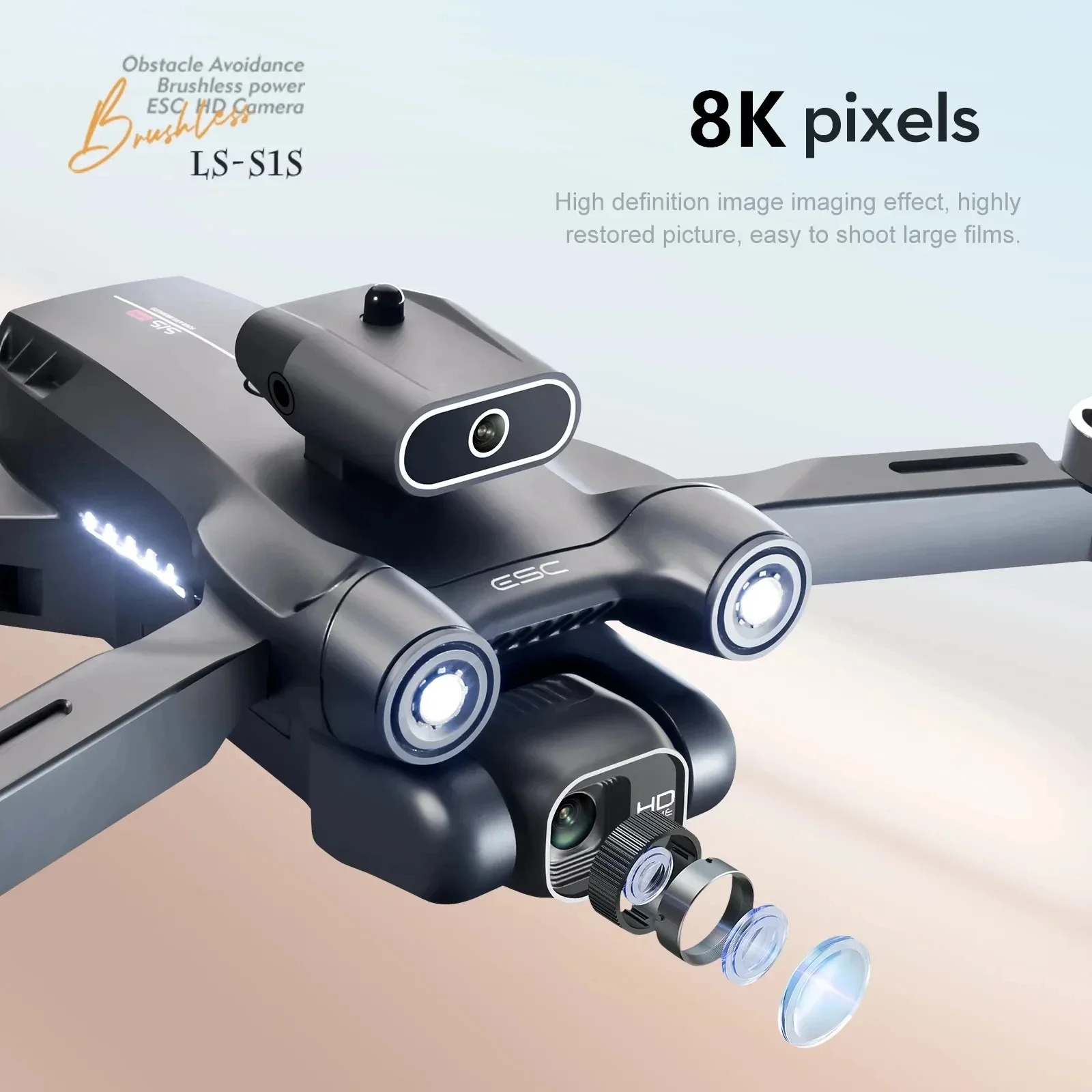 New S1S 5G GPS Drone Camera 8K - огляд і ціна Drone Cinematic