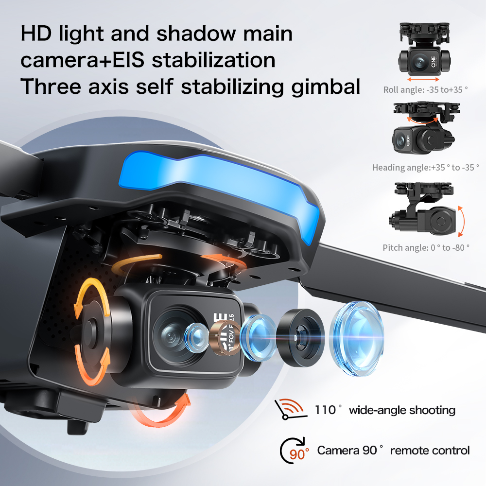 New S-X1 MAX Drone GPS 8K Prof - огляд і ціна Drone Lidar